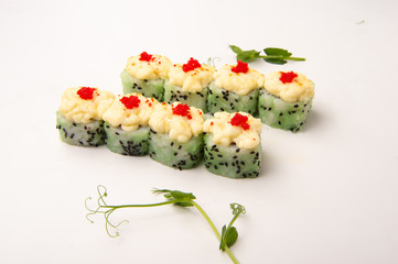 japan food sushi rice roll fish