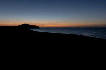 Sunrise view of ocean and beach Australia 2019