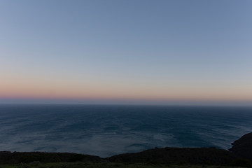 Fototapeta na wymiar Ocean view at sunset South Australia, July 2019