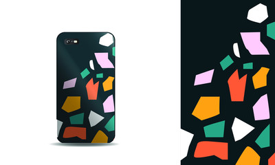 abstract phone case design background