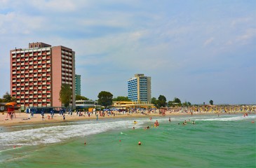 beach from Saturn resort - Romania 01.Sep.2019