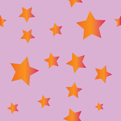 seamless pattern with stars on delicate pink background for Wallpaper and fabric