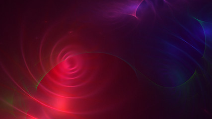 3D rendering multicolored abstract fractal