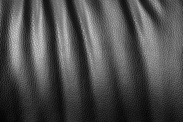 black leather texture background of sofa