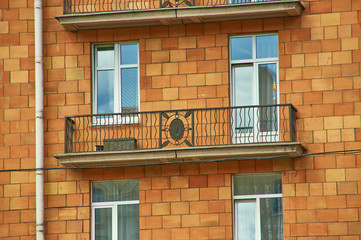 Minsk, Belarus.Stalinist Empire style.