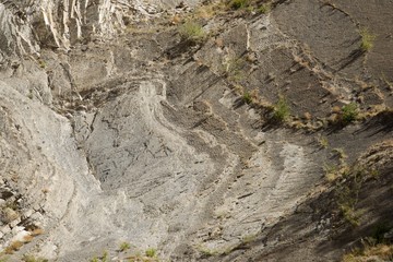 Rock formation view