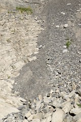 Rock formation view