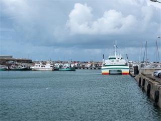 Fototapeta premium port de l'Herbaudière sur l'île de Noirmoutiers en France