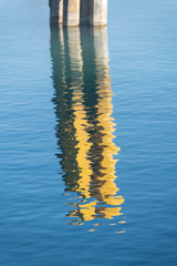 Poller im Wasser