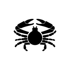 Crab vector icon 