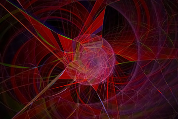 abstract fractal fantasy design background