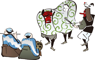 浮世絵　町人　その74