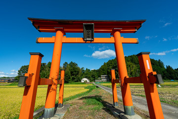 The shrines in Japan