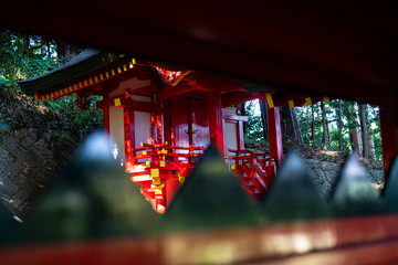 The shrines in Nara