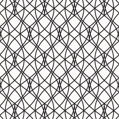Curve linear vector pattern, repeating linear abstract. pattern is on swatch panel.