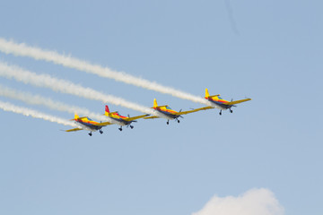 airplane in the sky