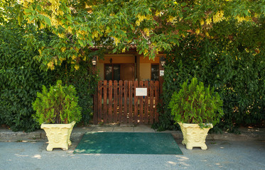 Green Garden Entrance