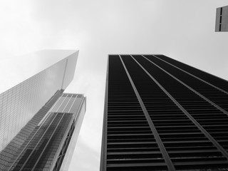 Manhattan's skyscrapers.