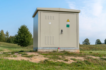 Outdoor transformer cabinet