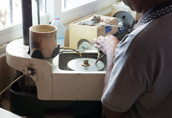Malagasy gem cutter