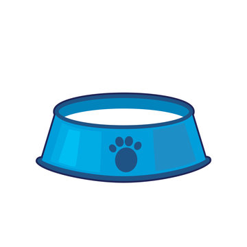 recommend clip art: Pet bowl with milk