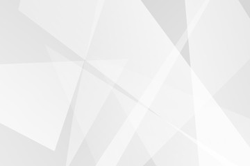 Abstract white and gray on a light background silvery polygons modern design. Vector illustration EPS 10.