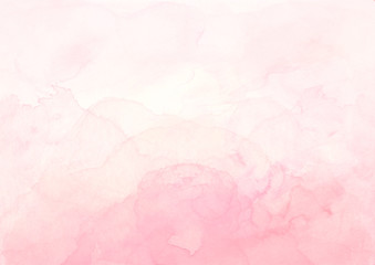 Weicher rosafarbener Ombre-Hintergrund Aquarell-Gradientenstruktur Hochzeitseinladungsdesign