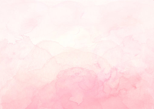 Soft pink ombre background Watercolor gradient texture Wedding invitation  design Stock Illustration | Adobe Stock
