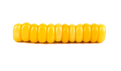 corn on a white background