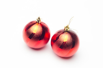 Bolas de Navidad, decoración navideña, Fiesta vacaciones de Navidad, fin de año, Papá Noel