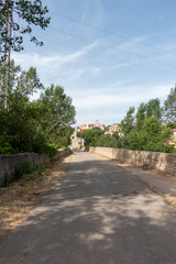 The august road as it passes through the senia
