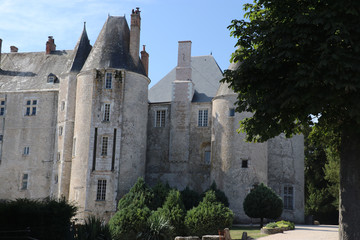 Fototapeta na wymiar Chateau Meung sur Loire