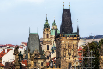 Fototapeta premium prague lesser town tower