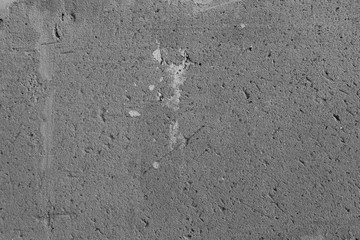 Rough plaster on the wall