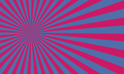 Background with retro rays. Color abstract ray star burst background pattern design . Vector illustration