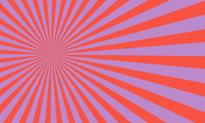 Background with retro rays. Color abstract ray star burst background pattern design . Vector illustration