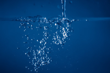 water air bubbles background
