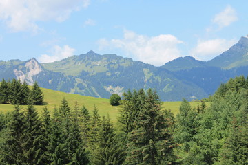 Fototapeta premium Tiroler Bergwelt