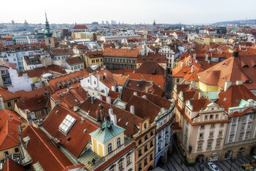 Naklejka na ściany i meble Prague old town