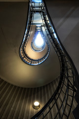 the lightbulb staircase