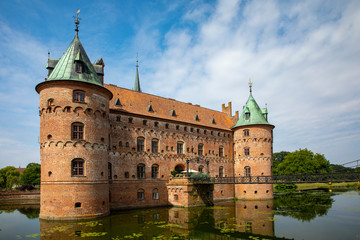 Obraz premium Egeskov castle in Denmark