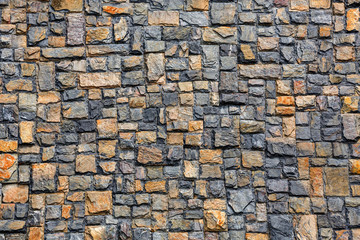 Stone wall pattern for background.