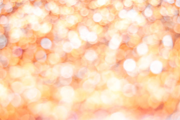 Abstract glitter bokeh background