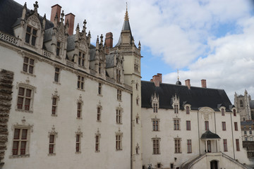 Fototapeta na wymiar Chateau der Ducs de Bretagne, Nantes