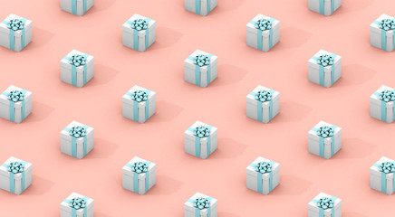 blue gifts pattern