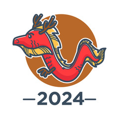 Dragon, Chinese zodiac sign, Asian horoscope and astrology