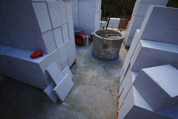 foam block construction