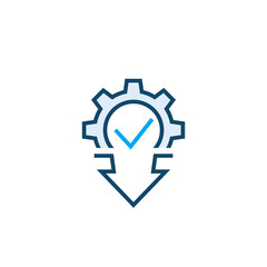cost reduction icon, line vector