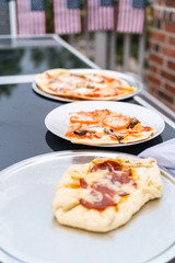 Grilled pizza