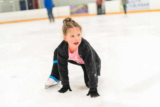 Ice skating